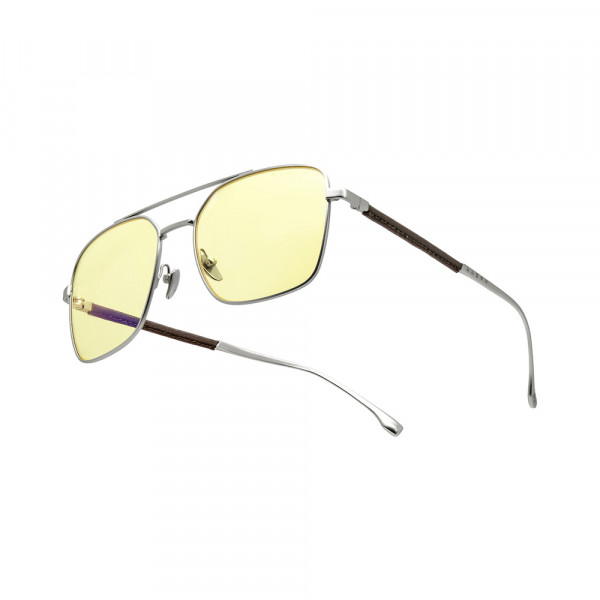 Gunnar The Witcher: White Wolf Steel/Umber (Amber Lens Tint) Gunnar The Witcher: White Wolf Steel/Umber (Amber Lens Tint)